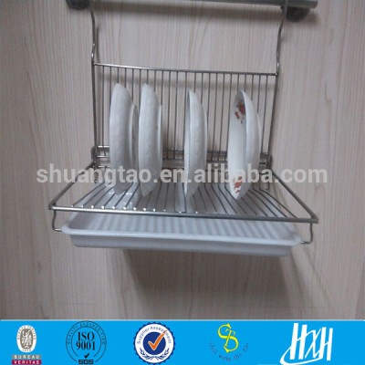 Stainless steel wire dish drying rack, customized kitchen dish rack