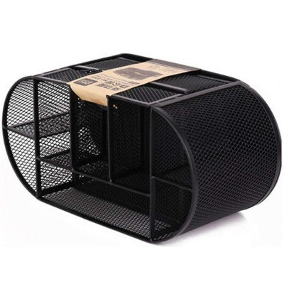 New style Metal mesh pen holder notebook holder with pen for school and office