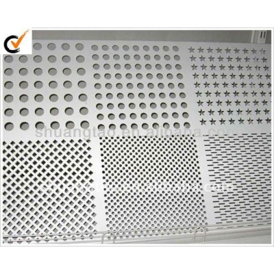 Perforated decorative metal sheets