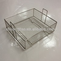 Wire mesh basket for dental ultrasonic / stainless steel wire mesh baskets for Medical Devices