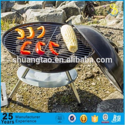 Non-stick round bbq meshes, stainless steel round bbq stove grill net, mesh grid