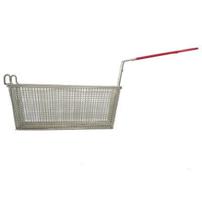 Big size filter basket, long handle french fries basket